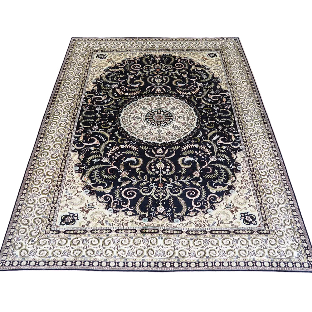 Decorative rug with intricate patterns 